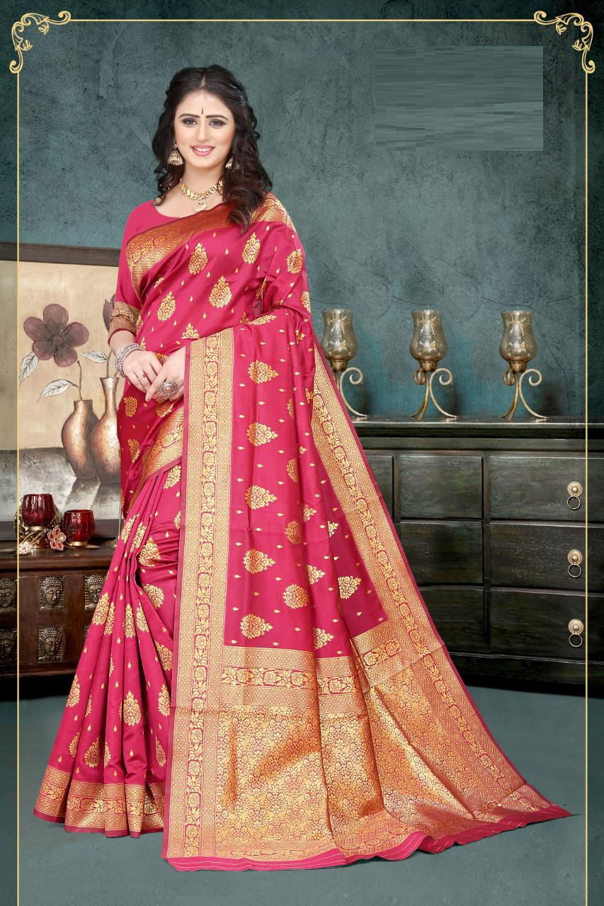 Vivera Pavitra Festive Wear Banarasi Silk Designer Fancy Saree Collection